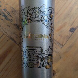 Disney Starbucks Steel Tumbler - Disney California Adventure DCA Rose Gold New